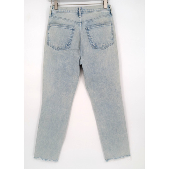 Rag & Bone Ankle Cigarette Jean Light Wash Dean Rinse Frayed Hem 26 Indie Luxe - Picture 5 of 11